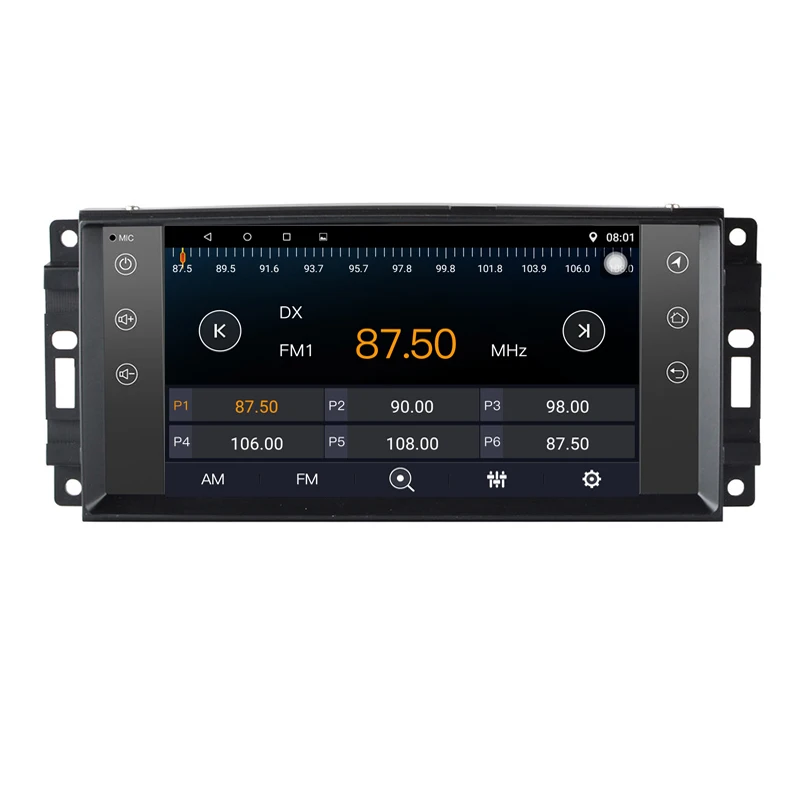 Android 9 1 автомобильный dvd-плеер GPS для Jeep Commander Grand Cherokee Patriot Compass Liberty Wrangler 2007 2008 2009 2010