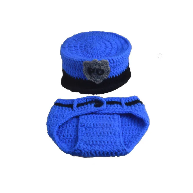 

Newborn Baby Photo Photography Prop Costume Newborn Baby Handmade Crochet Knitting Costume Infant Photography Prop Hats Pants