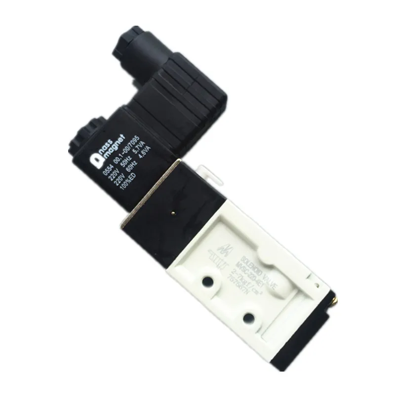 Стандартный Пневматический электромагнитный клапан 2/5 дюйма 1/4 В переменного