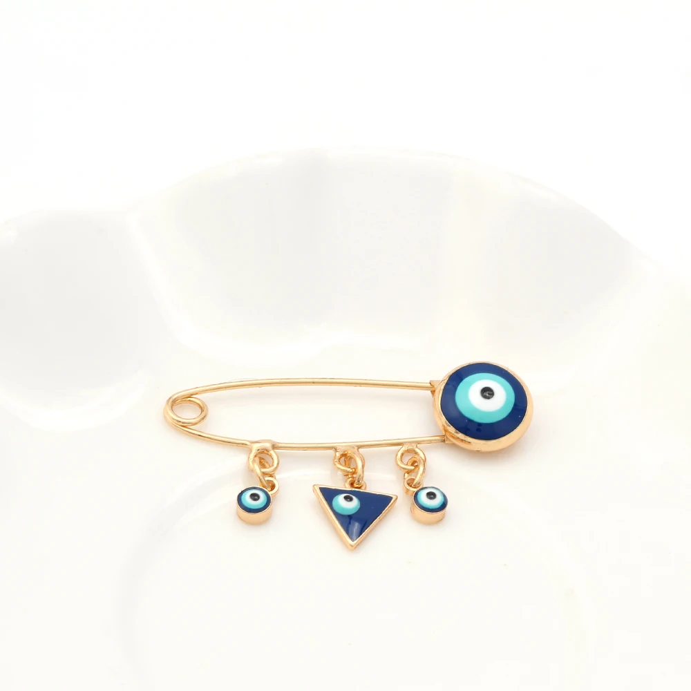 Синие злой броши глаза звезда Airplain рыба кленовый лист Pedant лацканы шпильки