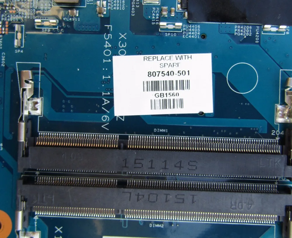 Материнская плата для ноутбука 807540-501 для hp для Envy M6-W014 x360 материнская плата 448.04805.0021 DDR3L GT930M SR23W i7-5500U тест нормально