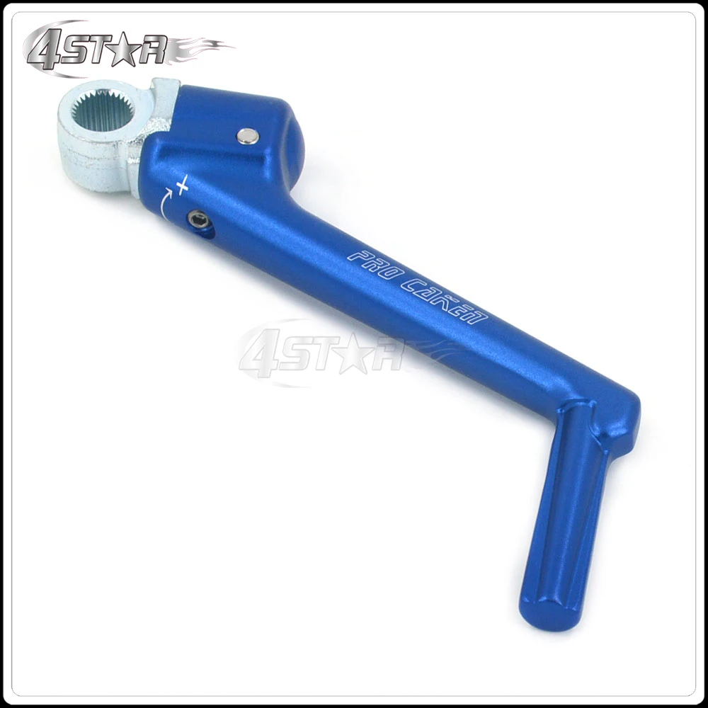 

Motorbike CNC Blue Aluminum Kick Start Starter Lever Pedal For YAMAHA YZ125 YZ 125 1986-2016