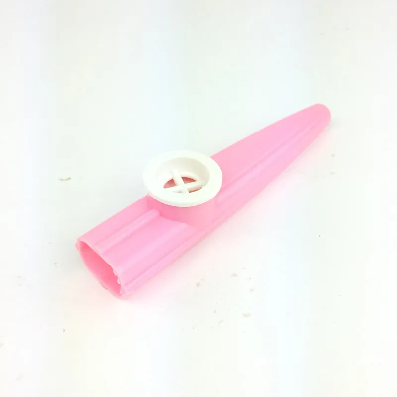 D Пластиковая бумажная пленка kazoo детский аккомпанемент простая губная гармоника рот духовые инструменты kazoo флейта - Цвет: D
