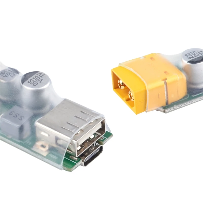Зарядное устройство URUAV XT-60 USB поддержка 3S-6S LiPo аккумуляторов 10 5-32 В вход 3-20 в выход