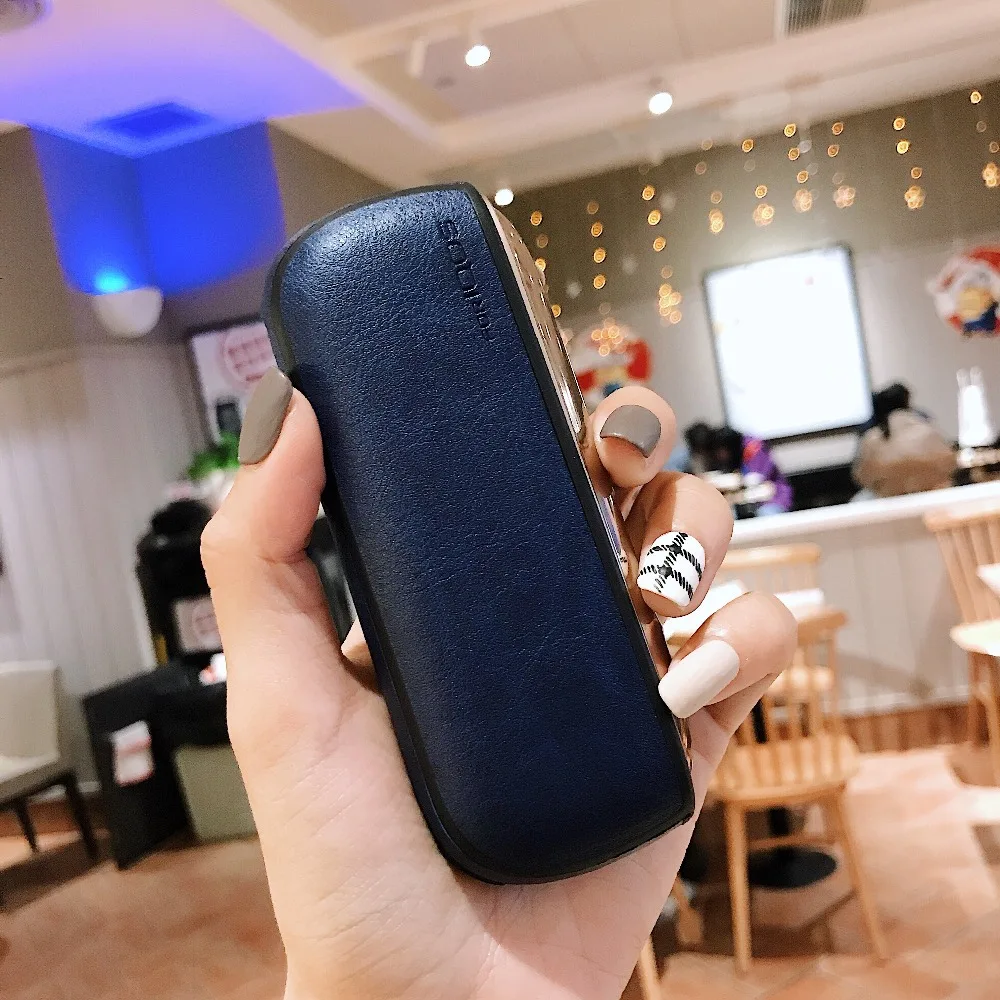 Однотонный чехол для IQOS 3 из искусственной кожи 0 переноски аксессуары
