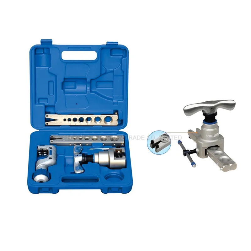 

1PCS VFT-808-MIS Eccentric Flaring Tool for Refrigeration Contain tube cutter Refrigeration repair tool