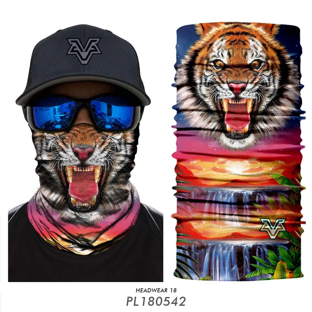 Головной убор Мужской с 3D рисунком животных |