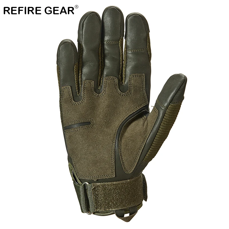Перчатки ReFire Gear мужские тактические Военные боевые Митенки на все пальцы в стиле