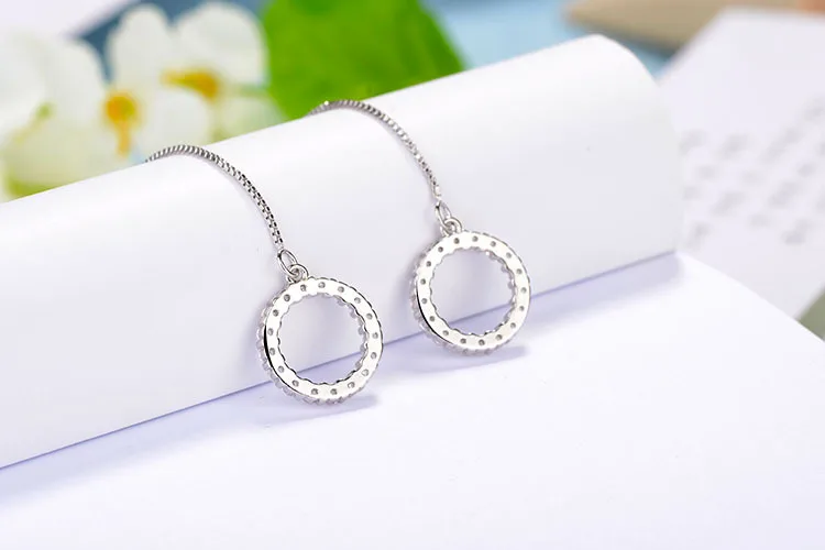 Женские круглые серьги с жемчугом Forever Clear подвески из стерлингового серебра 925