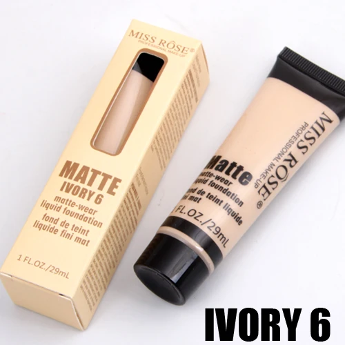 MISS ROSE профессиональная основа Матовая жидкая для макияжа водонепроницаемый
