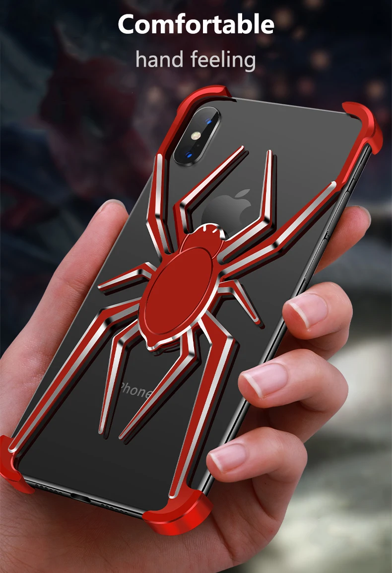 Для iPhone XS Max чехол Роскошный милый жесткий металлический алюминиевый сплав Броня противоударный бампер чехол для телефона для iPhone XR X задняя крышка