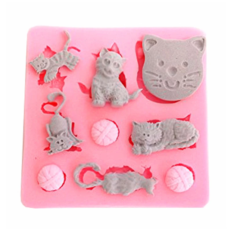 Кухня аксессуары видов кошки Пособия по кулинарии инструменты торт декоративные
