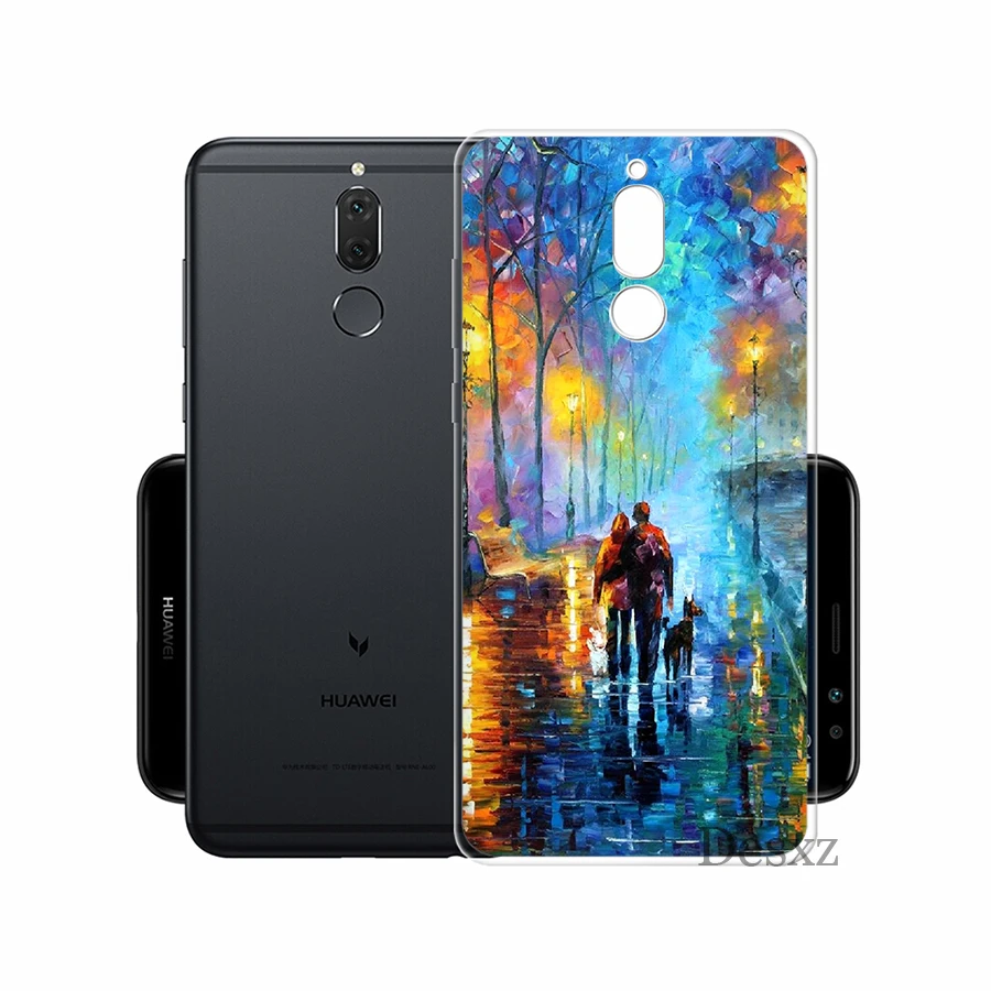 Gerleek Цветной картина маслом phoen чехол для Huawei Mate 10 20 Lite рro Y9 Y7 Y5 II Y6 премьер Nova 2i 3 3i в