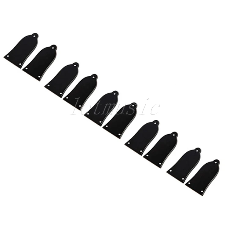 

10Pcs Black Truss Rod Cover for Electric Guitar Replacement Parts