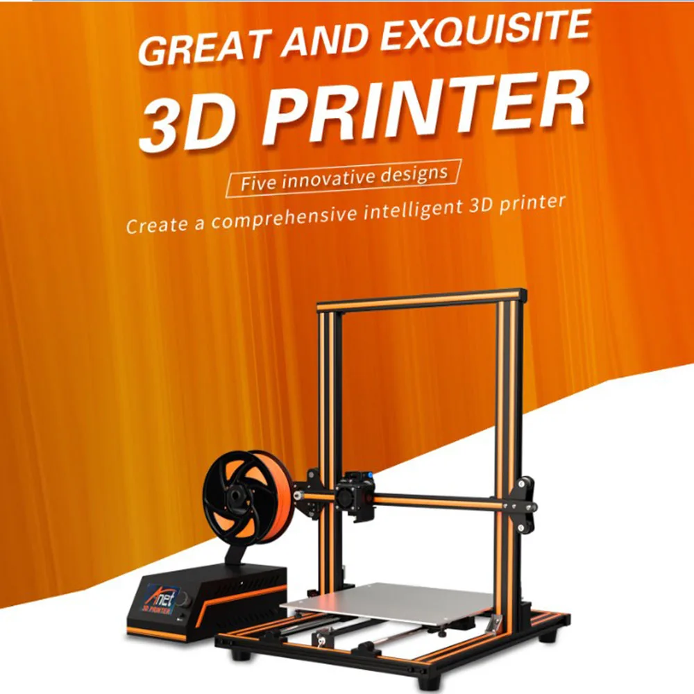 SHIP from US 3D Printer 11.8" x 15.7" Pro Printing Large Print Size Full Color DIY Assembled Nozzle Heat Bed Best Sale | Компьютеры