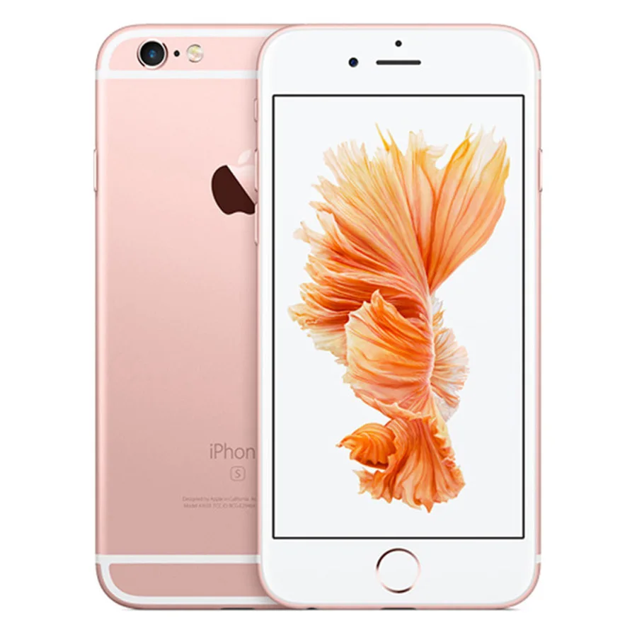 Разблокированный Apple iphone 6s iOS Двухъядерный 2 Гб ОЗУ 16 Гб 64 Гб 128 Гб ПЗУ 4,7 дюймов МП камера IOS 9 4G LTE iphone 6 S телефон - Цвет: Rose Gold