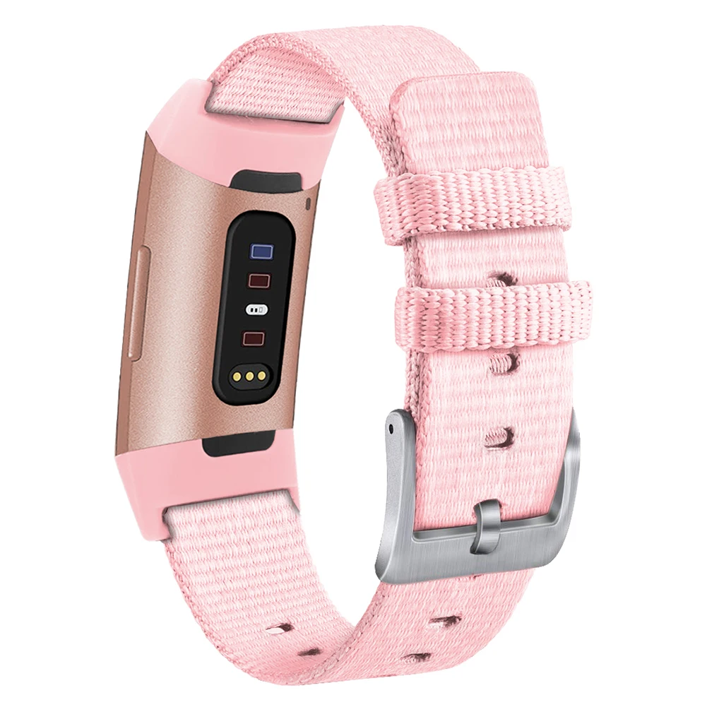 Прочный военный нейлоновый ремешок для часов Fitbit Charge 3, армейский ремешок для часов, аксессуары для 007, ремешок для часов James bond
