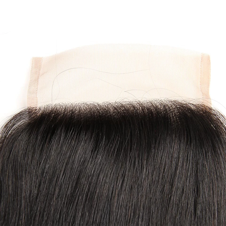 Дешевые Класс 8 Необработанной Девственница Закрытие Волос 4*4 Норки Бразильский