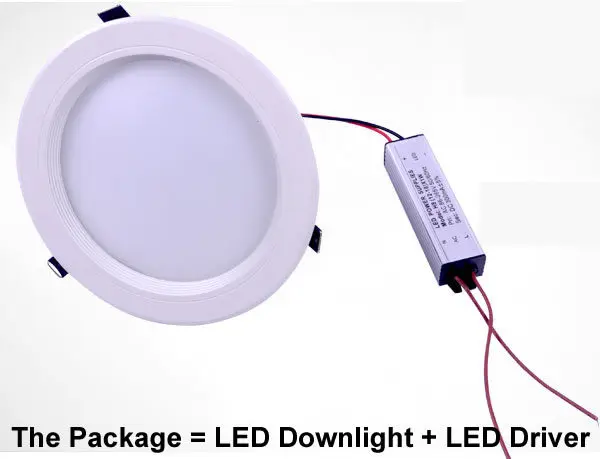 30X white shell Dimmable LED downlight 18W with AC90-260V driver 18x1W led recessed light warm / pure | Лампы и освещение