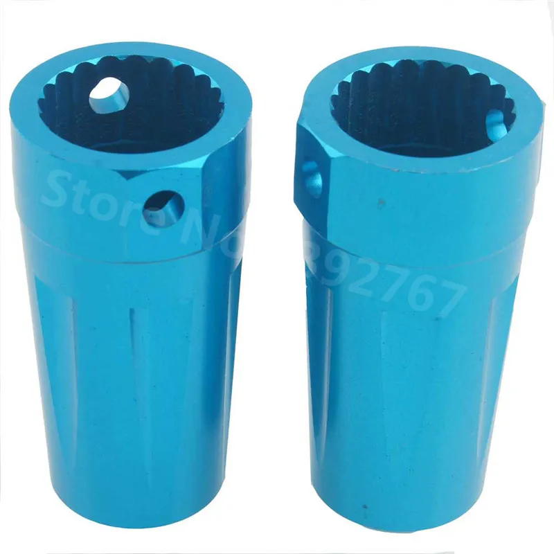 2 шт./лот Радиоуправляемый автомобиль из алюминиевого сплава руль задние кастеты