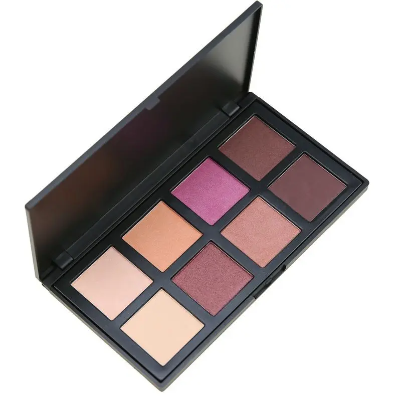 Палитра теней для век Naked Earth Warm Shimmer Matte Beauty Smoky Eye-shadow Pallete на 8 цветов/наборов для создания вечернего макияжа глаз на вечеринку.