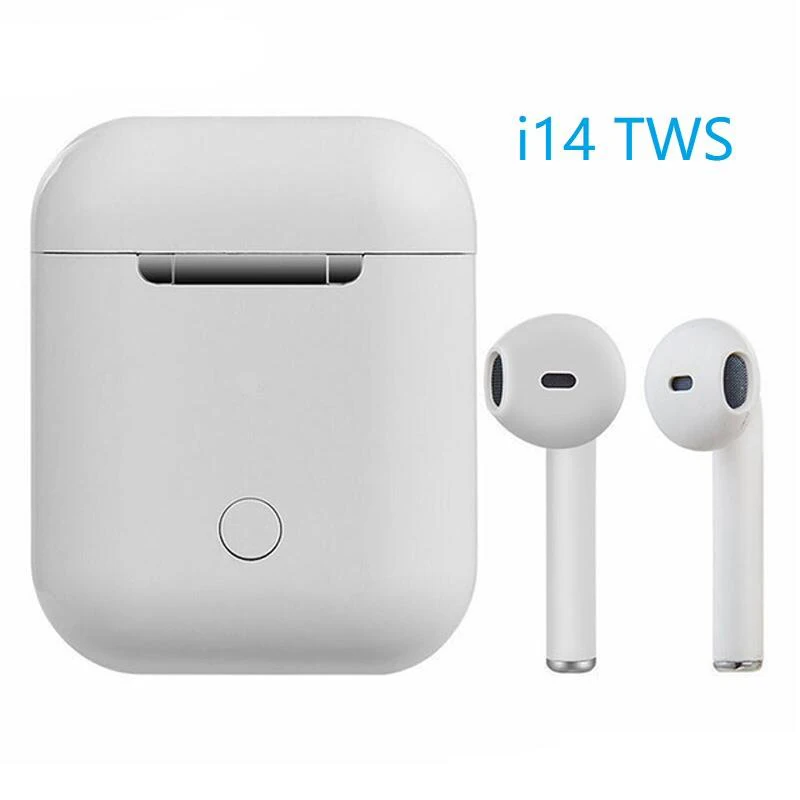 I14 наушники-вкладыши TWS с Беспроводной наушники Bluetooth 5 0 Smart Touch стерео музыкальные