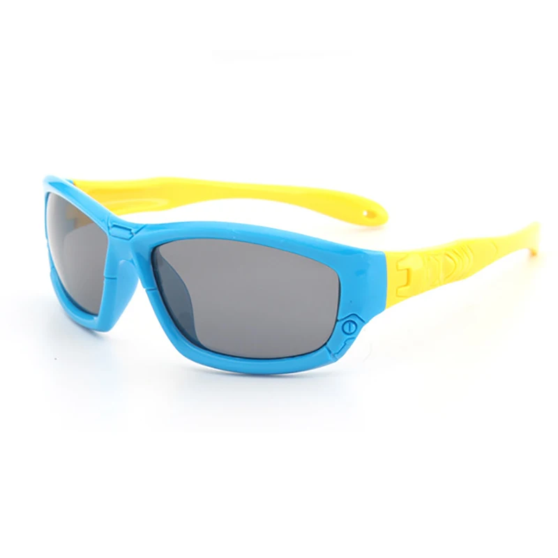 Jomolungma Polarized Kids Sunglasses With Case Boys Girls Baby Fishing Hiking Sport Glasses Outside UV400 Protectio D869 | Спорт и