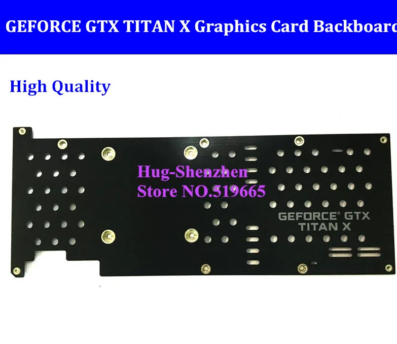 Игровая видеокарта GeForce GTX TITAN X полное покрытие блок водяного охлаждения задняя