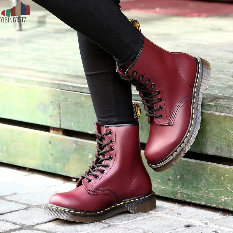 Botas/женские ботильоны в байкерском стиле женские туфли оксфорды на платформе со