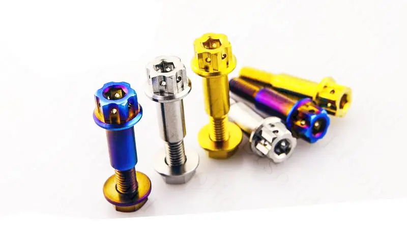 1x набор титановых мотоциклетных тормозов винт рычага болт с гайкой|bolt screw|bolts