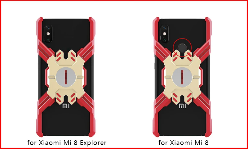 Для Xiaomi Mi 8 Pro чехол Роскошный Жесткий металлический алюминиевый сплав защитный чехол бампер чехол для телефона для Xiaomi Mi 8 Explorer чехол