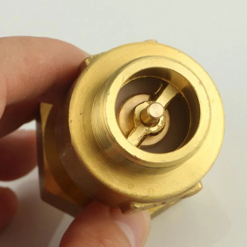 Медный медный обратный клапан 3/4 'ɽN20 женский резьбовой поворотный 1/2''