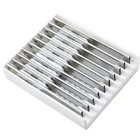 10 шт., профессиональные японские лезвия для стрижки волос, из нержавеющей стали