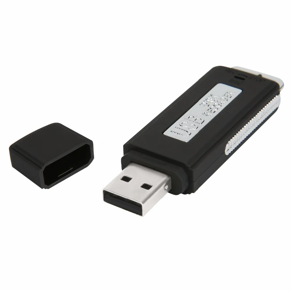 Lgsixe Портативный голос Регистраторы USB Flash Drive 15 часов Срок службы батареи