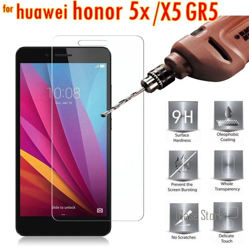 Протектор экрана из закаленного стекла для HUAWEI GR5 GR 5 honor 5x 5 X Glory играть 5X honor X5 KIW-UL00 KIW-TL00 KIW-AL10 KII-L21 Пленка чехол