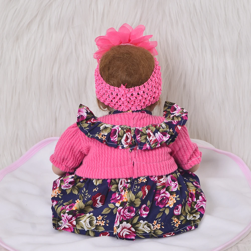 Модная Кукла Принцесса игрушка 17 дюймов куклы Новорожденные мягкие силиконовые