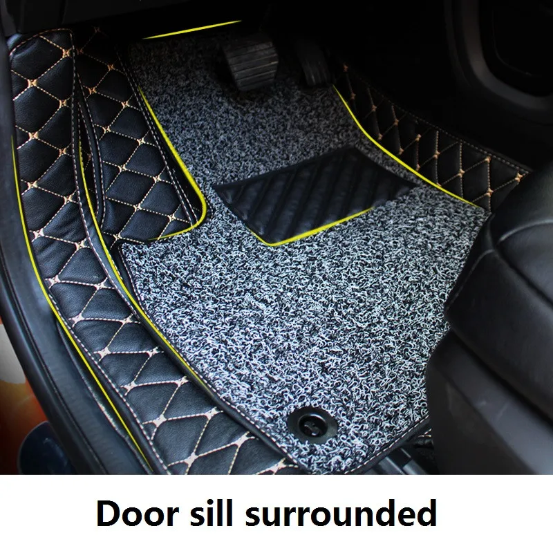 3 шт. полный набор объемный автомобильный напольный коврик для сапог задний