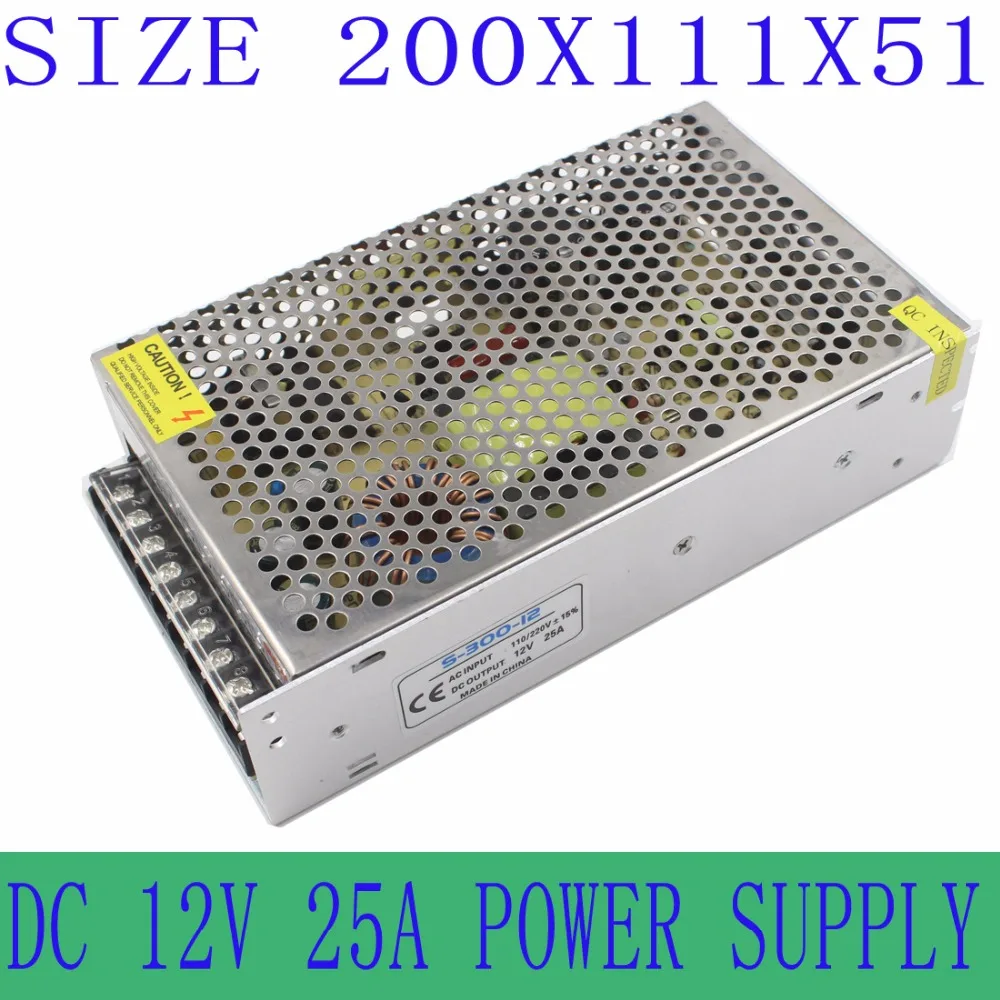 Питание от напряжения постоянного тока 12 V питания светодиодные ленты освещение