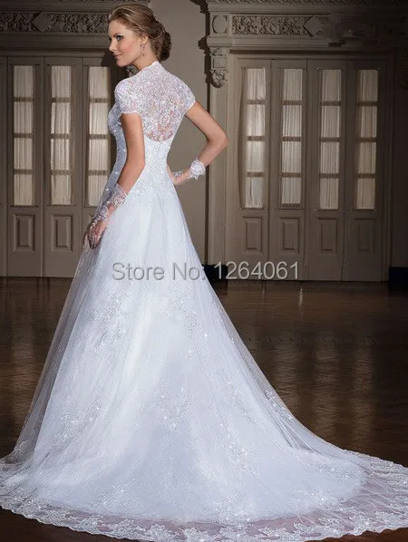 Роскошные бразильские Свадебные платья с длинным плащом кружевное свадебное