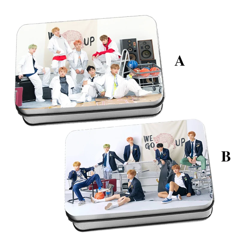 Фотоальбом Kpop NCT DREAM Mini 2 WE GO UP Lomo Polaroid металлическая коробка 40 шт. Прямая