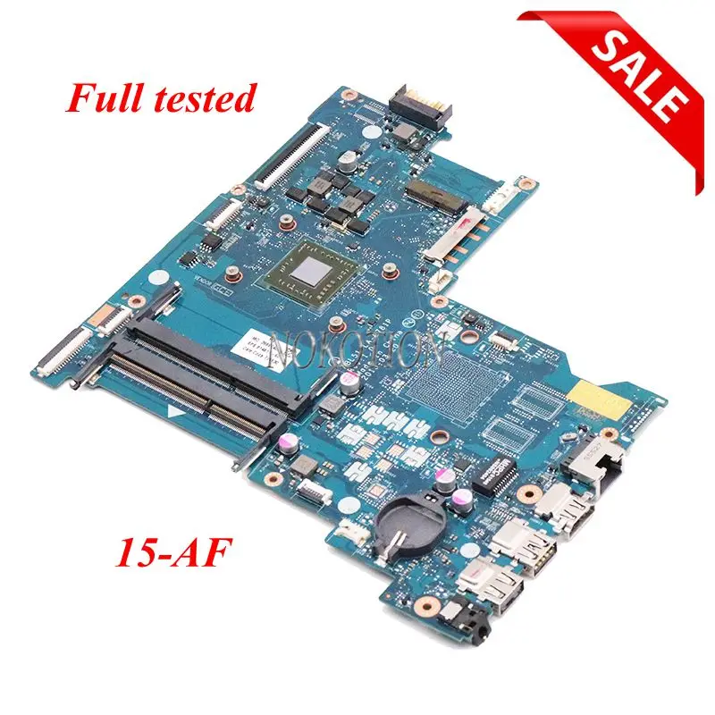 

NOKOTION 813967-501 818060-601 Laptop Motherboard For HP 15-AF ABL51 LA-C781P CPU Main board Full works
