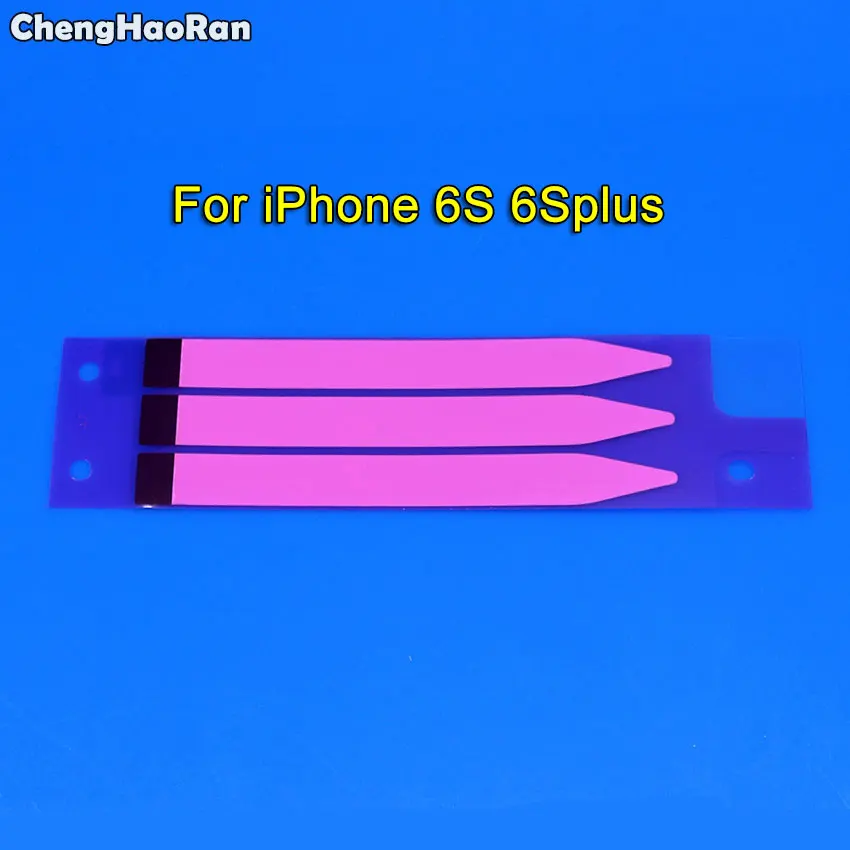 ChengHaoRan 1 шт. клейкая наклейка для батареи iPhone X 5S 5C SE 6 6S 7 8 Plus лента аккумулятора