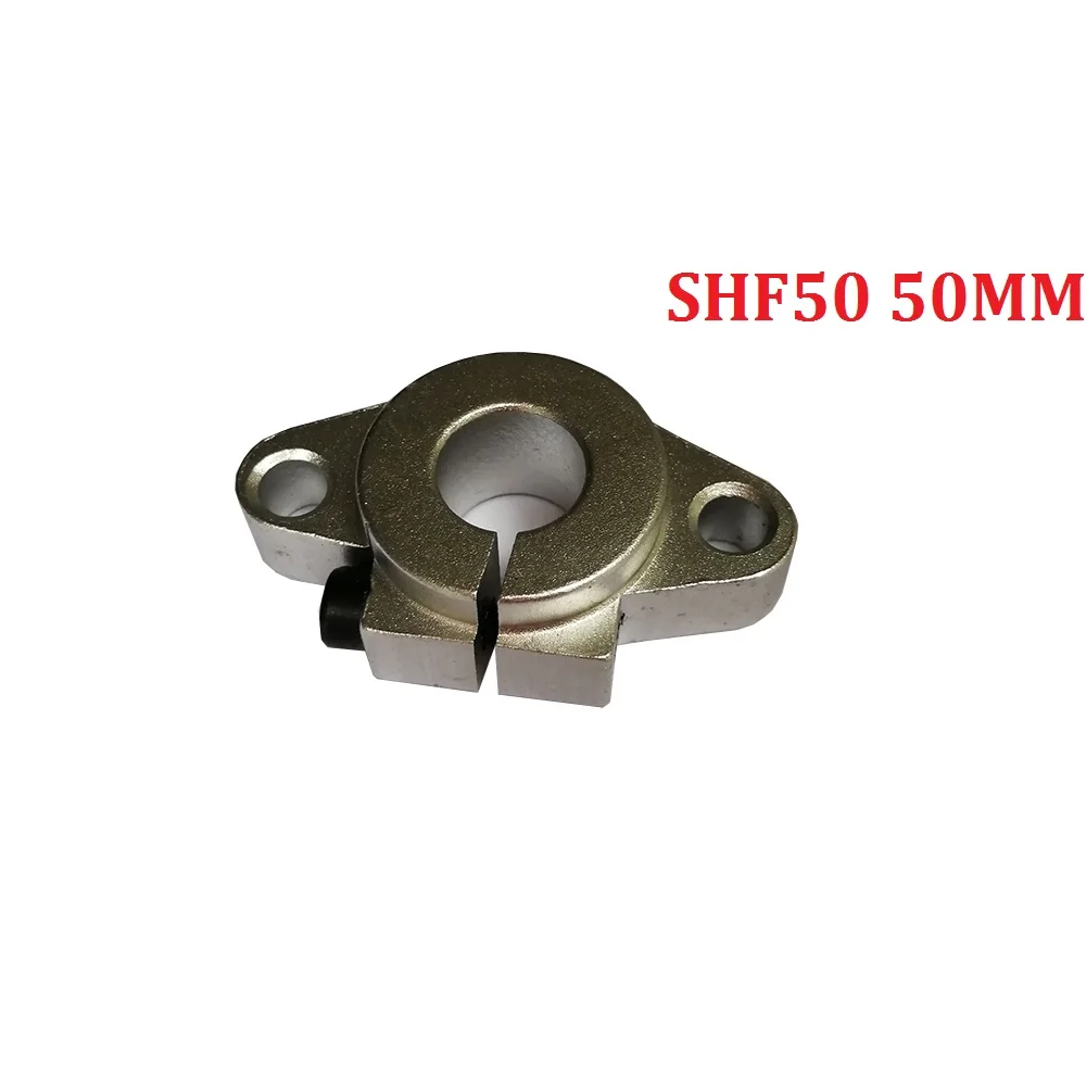 1 шт. SHF50 50 мм линейная Опора стержня подшипника для круглый прямой стержень