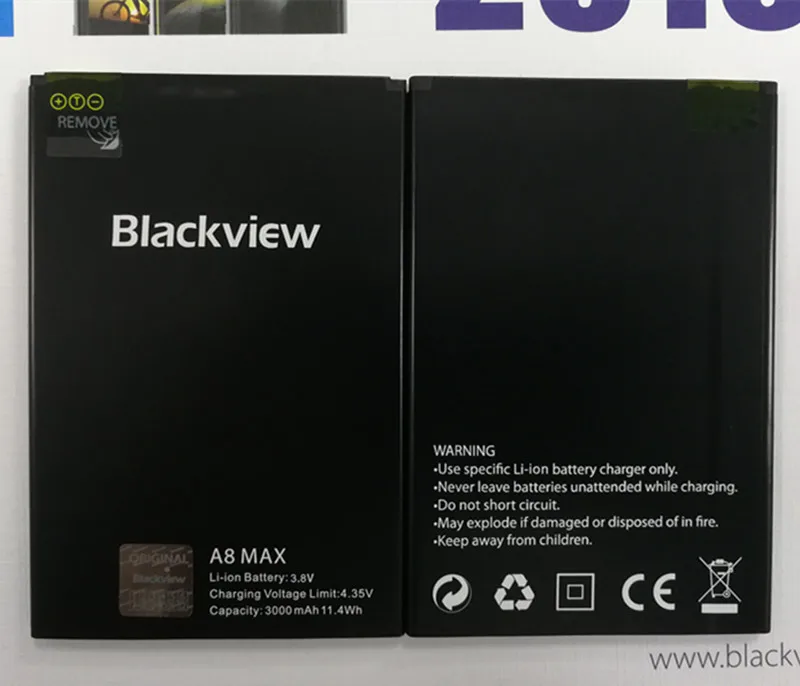 Новый оригинальный Blackview A8 Max 3000mAh литий ионный Резервный аккумулятор запасной
