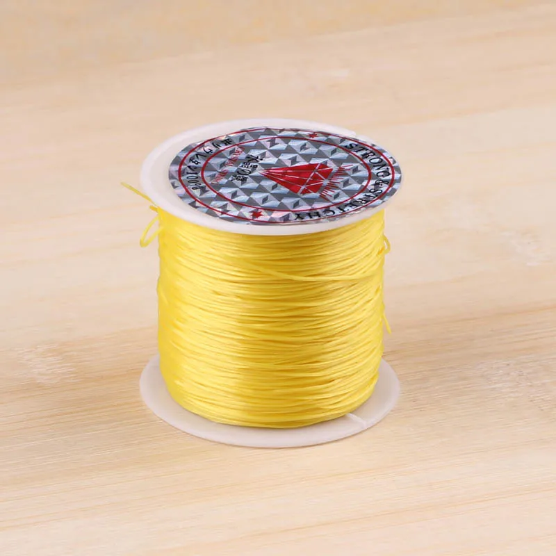 

diy jewelry accessories beads crystal line bracelet elastic rope beaded rope rubber band elastic line