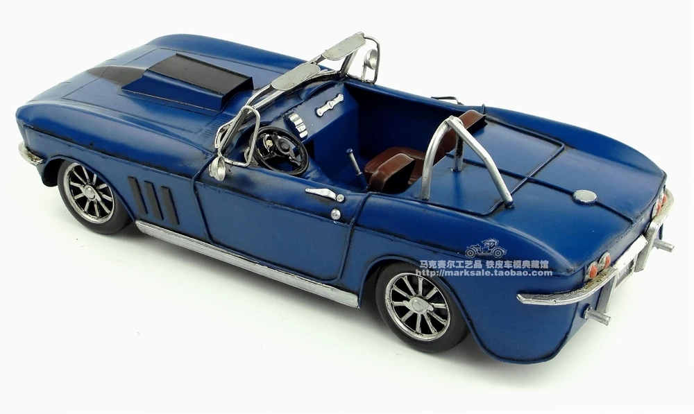 Поделки из олова в стиле ретро 1963 украшение для дома supercar старые декоративные