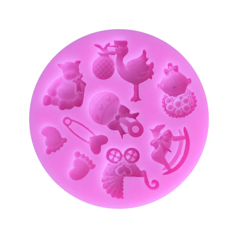 WISHMETYOU детские игрушки форма силиконовая для мыла или выпечки инструменты