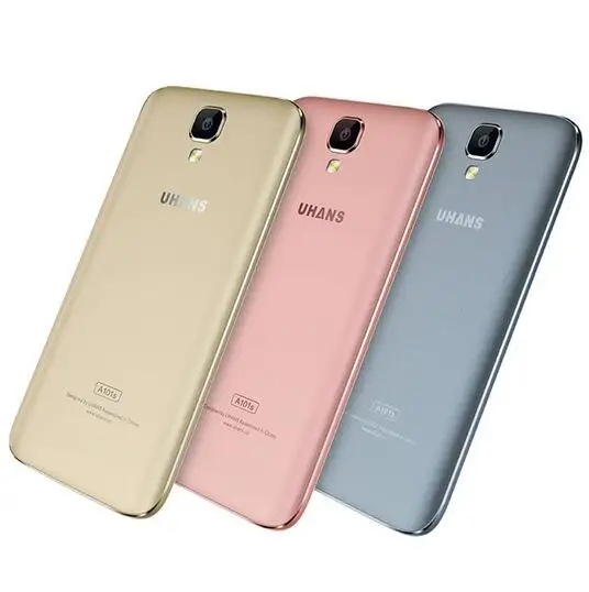 UHANS A101S Смартфон Android 6.0 MTK6580 Quad Core 5.0 дюймов мобильный телефон 2 ГБ RAM 16 ROM 8MP 2450 МАч 3 Г