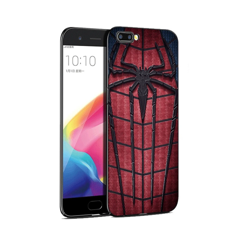 Силиконовый чехол для мобильного телефона Marvel Comics OPPO A3s A39 A57 F1s A59 A83 A1 A73 F5 F7 F9 A7X R9S