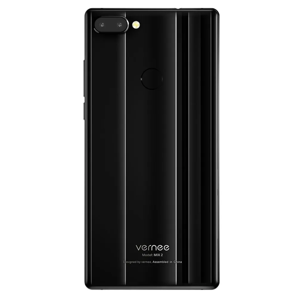 Vernee Mix 2 4 ГБ 64 6 0 дюймов Android 7 задней камерами отпечатков пальцев ID телефон MTK6757CD Helio